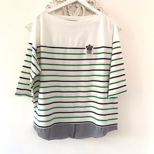 Lauren Ralph Lauren 3/4 sleeve blouse size 2X